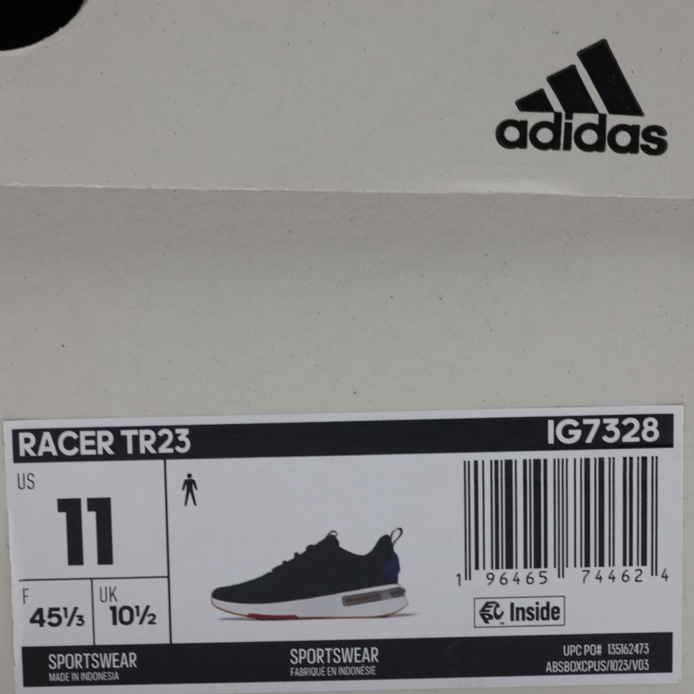 Adidas Men's Race TR23 Running Shoes Black Size 11 Cushioned Low Top Comfort - Picture 10 of 10